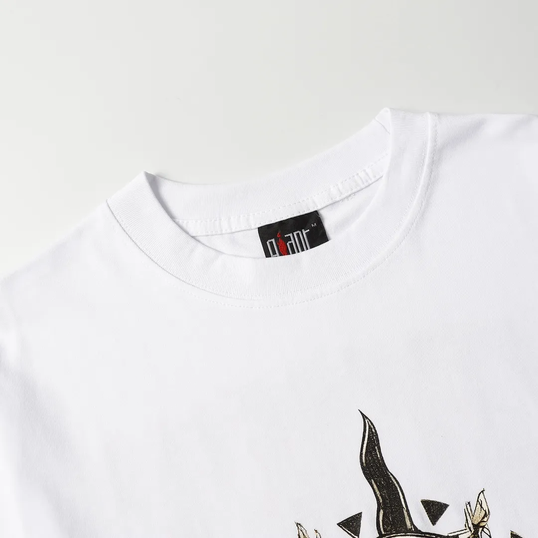 Saint Michael series trendy T craft drawing round neck short sleeves Style number: D3189 P110 Color: White Size: S M L XL